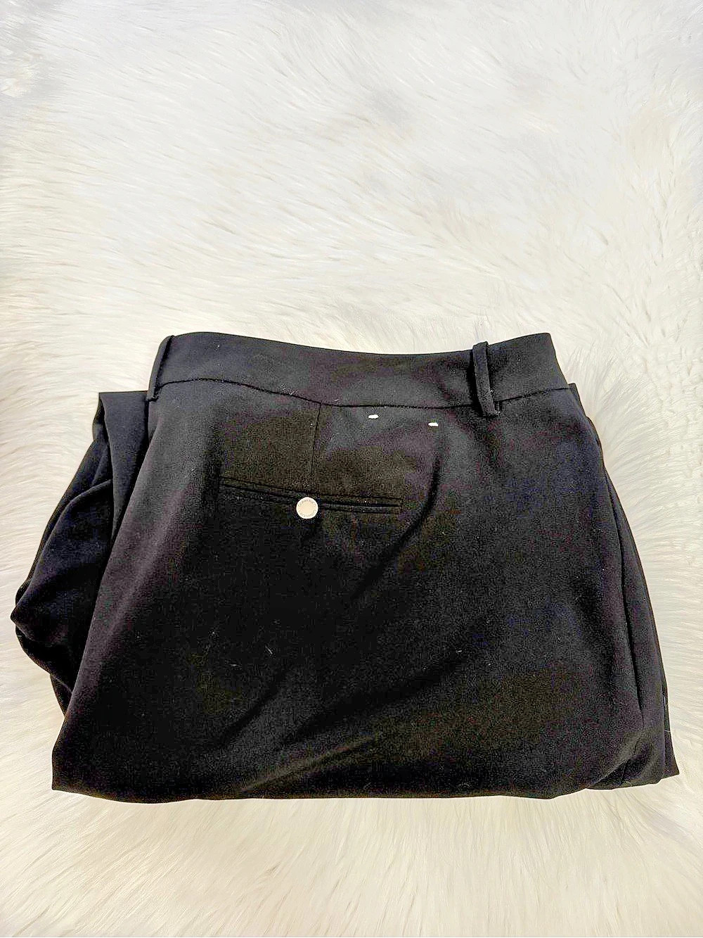 Calvin Klein Modern Fit Black Dress Pants Sz 22W